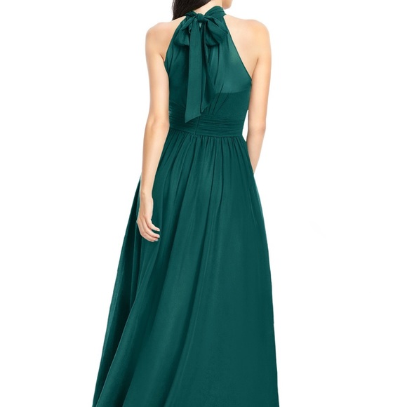 Azazie Peacock Inman A6 bridesmaid dress - Picture 2 of 5